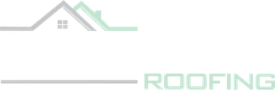 Hometown Roofing logo in white, featuring bold text and a clean design representing the company's branding for professional roofing services.