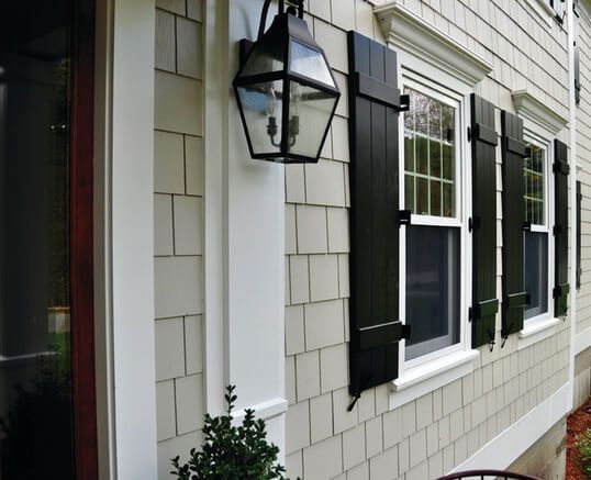 Medina Hardie Shingle siding example