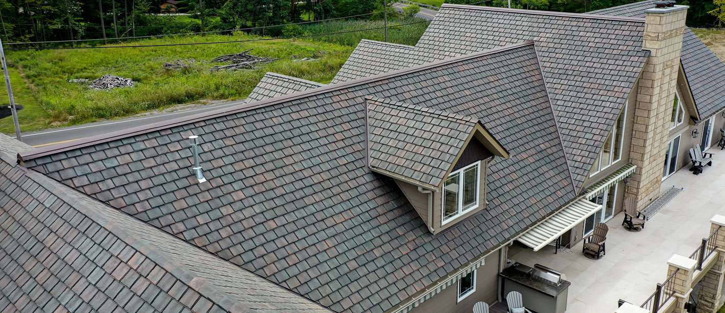 Brava Synthetic Slate Tile Roof