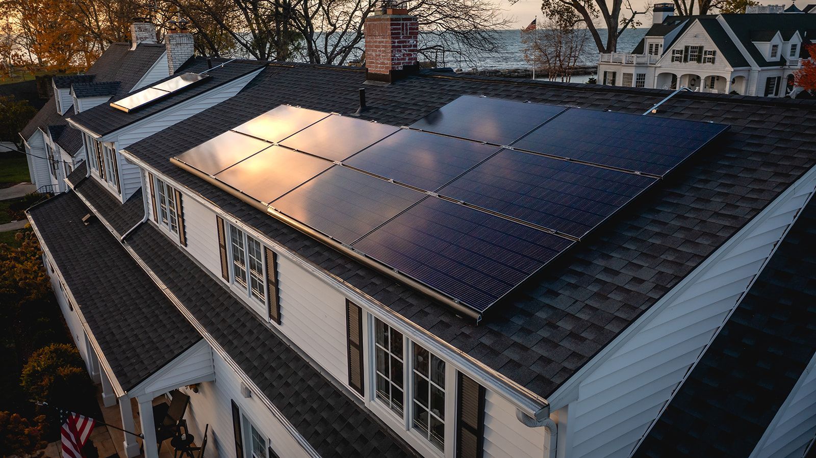 Vermillion Home with Solar Panels