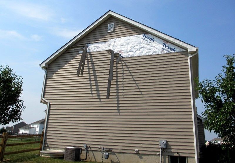 Jackson Township Siding in need of repair