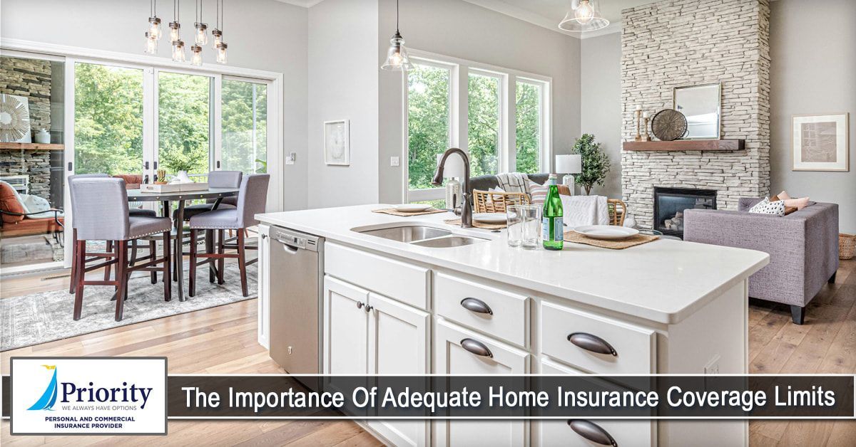 The importance of adequate home insurance coverage limits is discussed in this article.