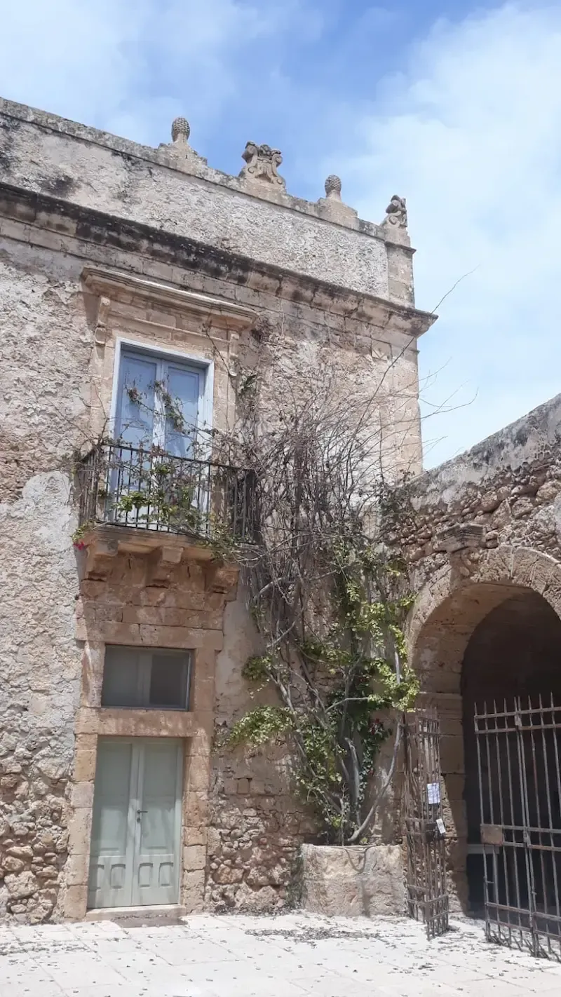 Historic Tonnara of Marzamemi with stone architecture and seaside atmosphere.
