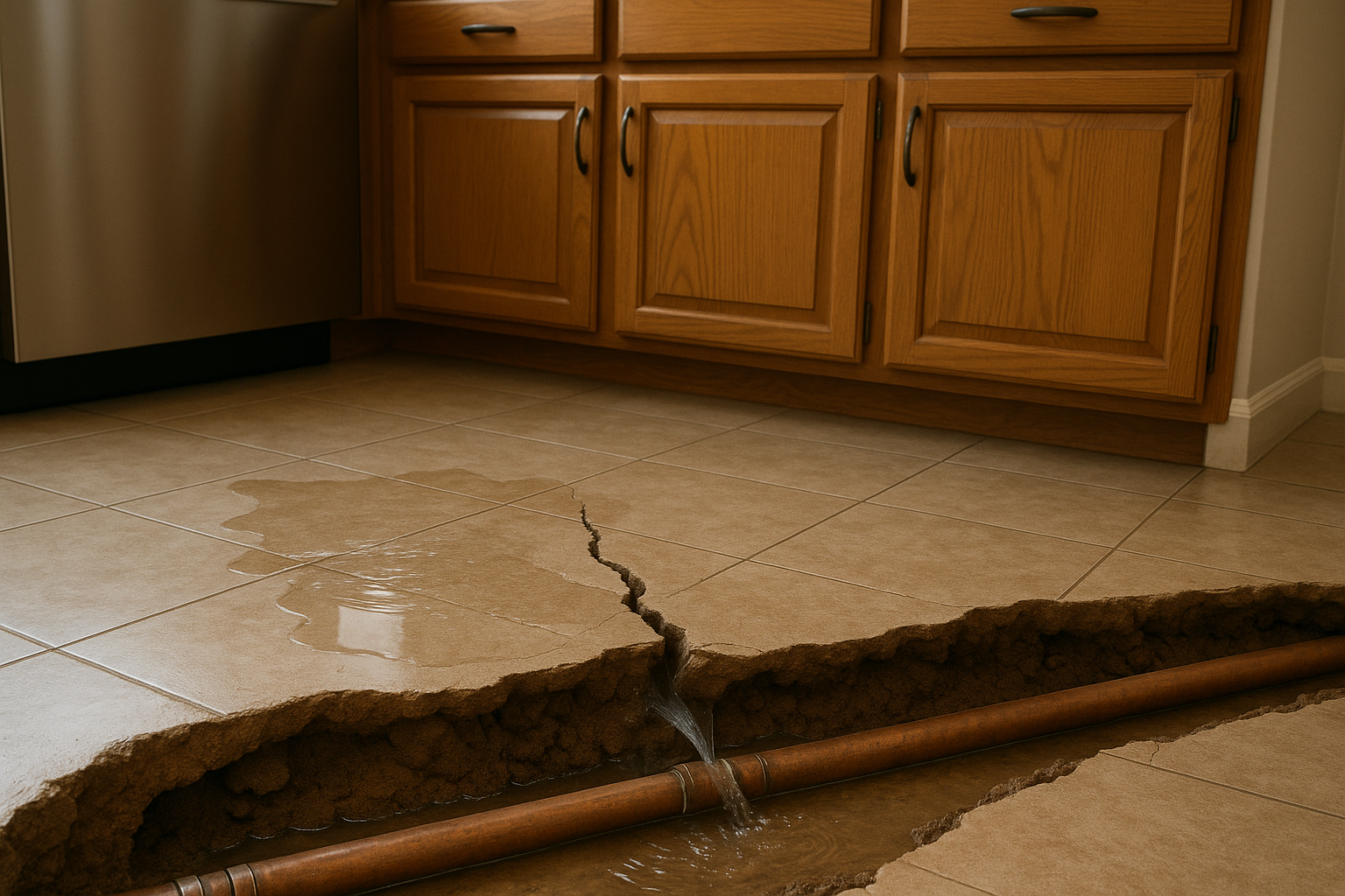 How to Identify and Effectively Fix a Slab Leak Problem
