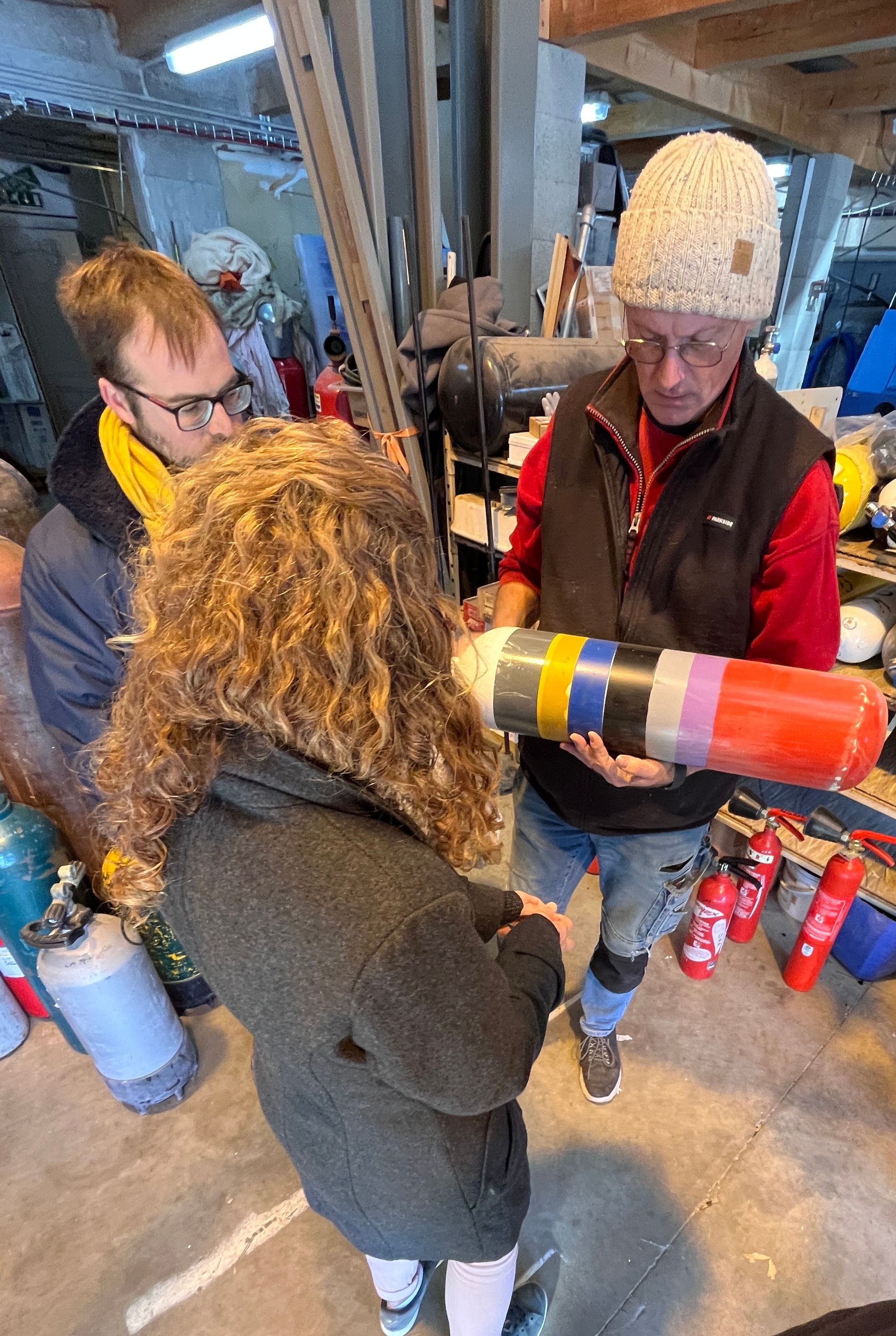formation maintenance bouteilles de plongée - formation TIV - IPSAN
