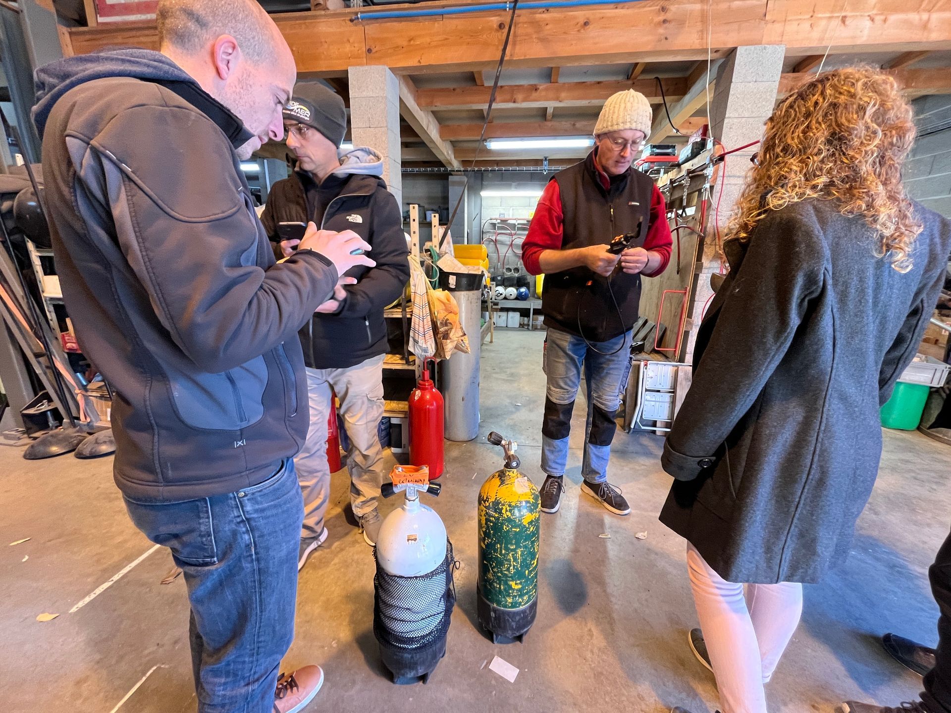 formation maintenance bouteilles de plongée - formation TIV - IPSAN