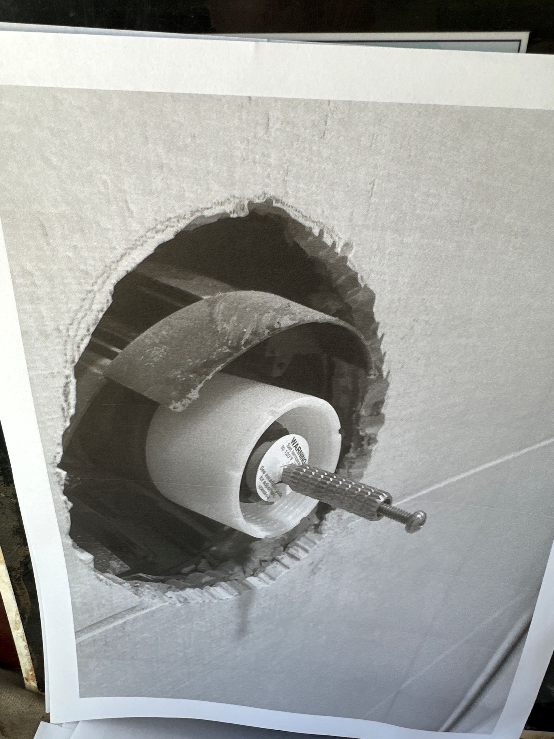 Drilling A Hole — Lansdale, PA — Abbey Plumbing & HVAC