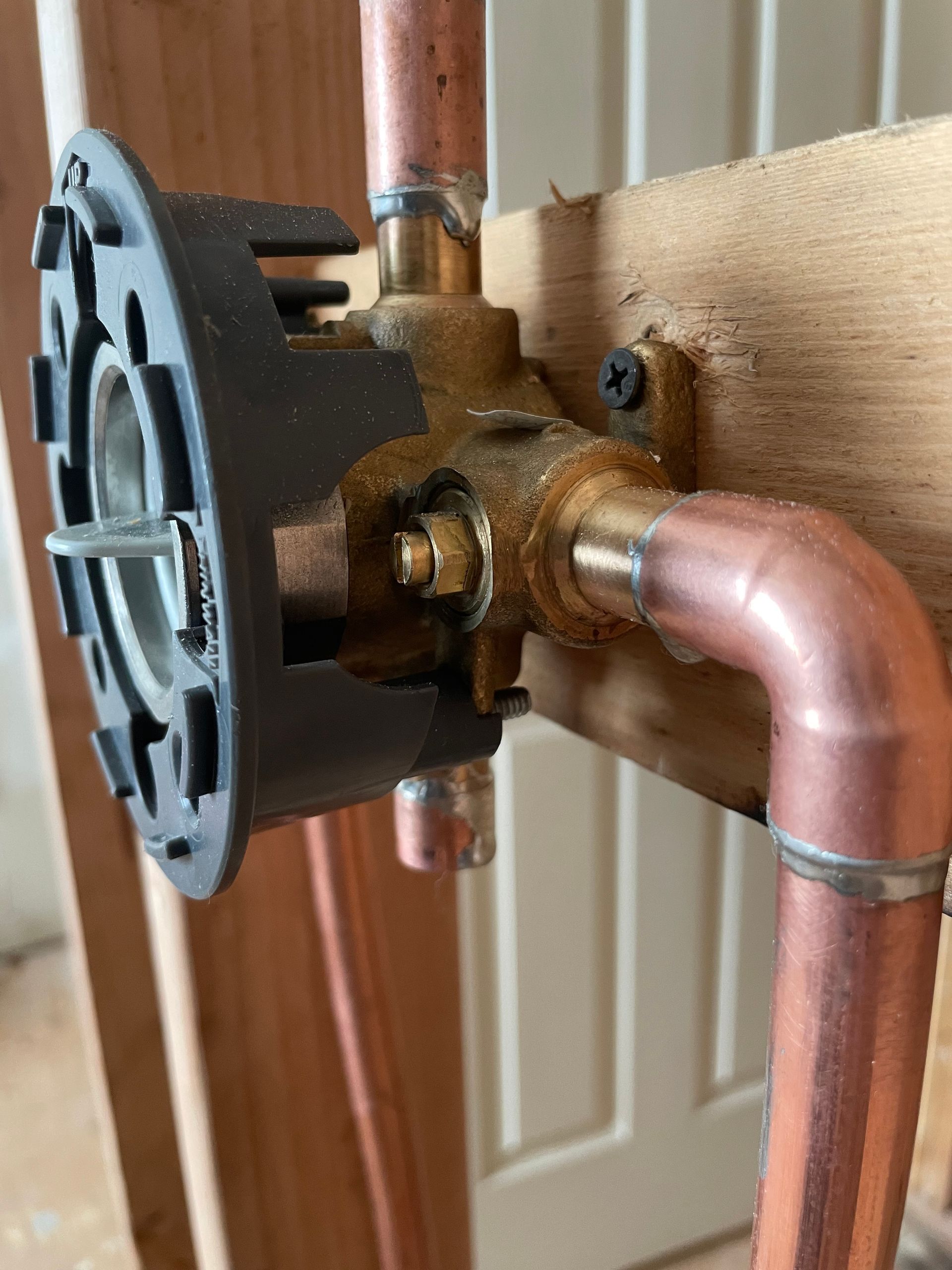 Installing Shower System — Lansdale, PA — Abbey Plumbing & HVAC