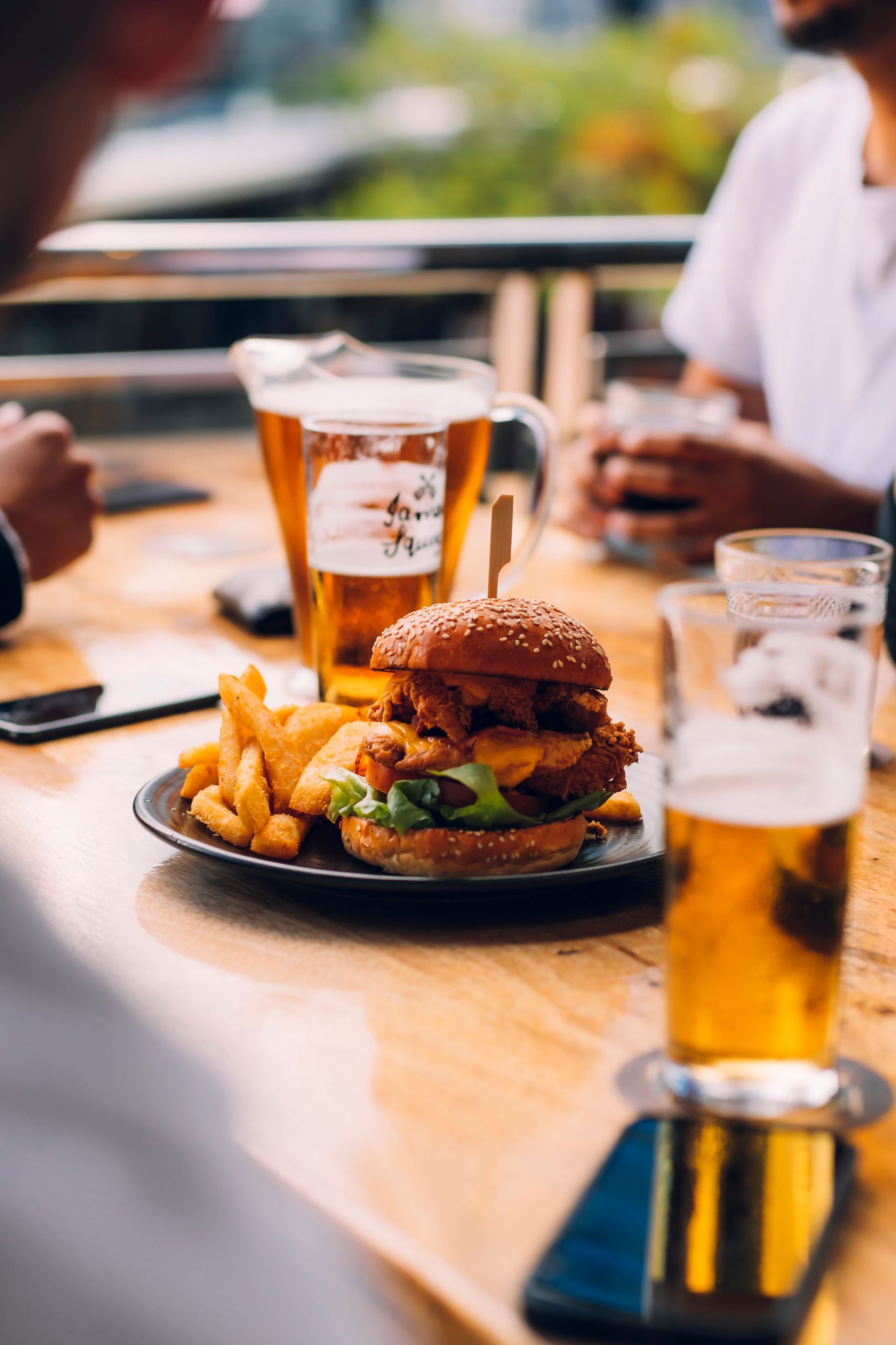 Beer and Burger with Fries — Surfers Paradise, QLD — Steampunk Surfers Paradise
