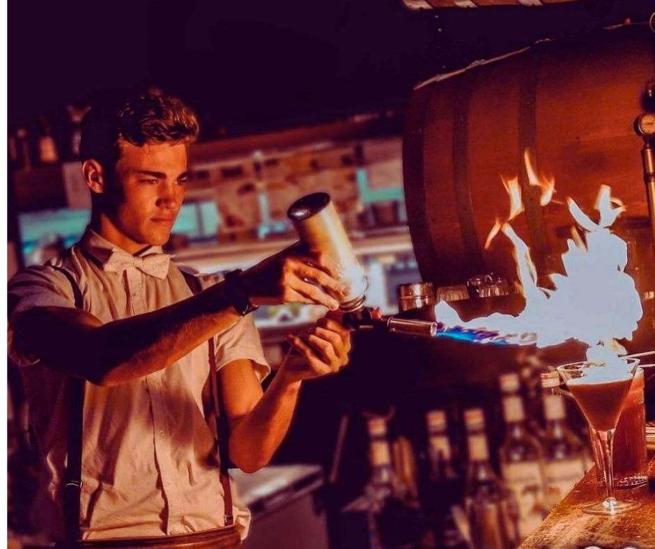 Smoking Torch Cocktail — Surfers Paradise, QLD — Steampunk Surfers Paradise