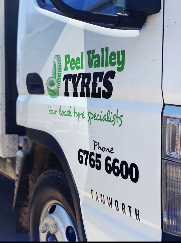 White truck with
