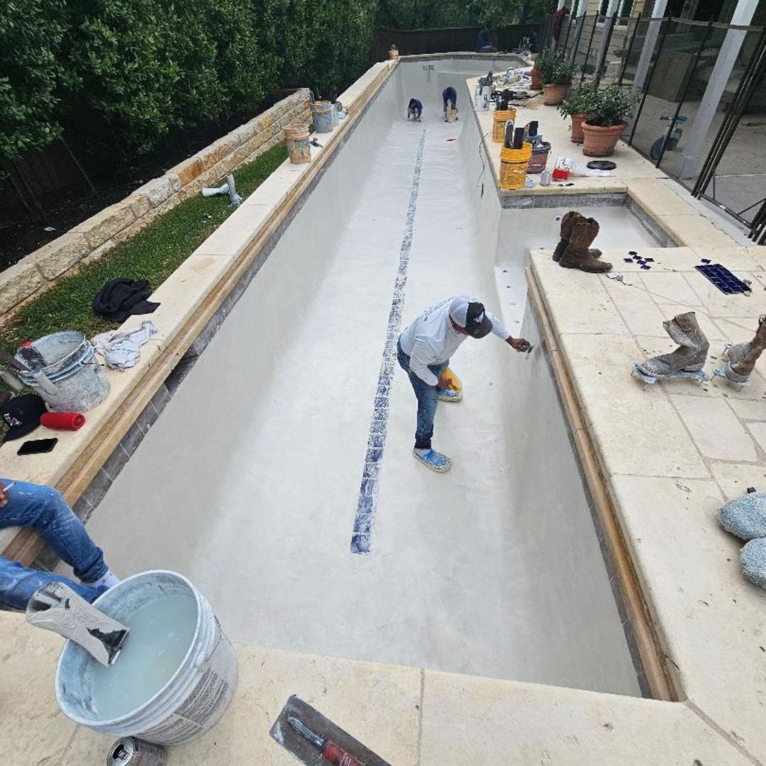 pool repair - aruba pools