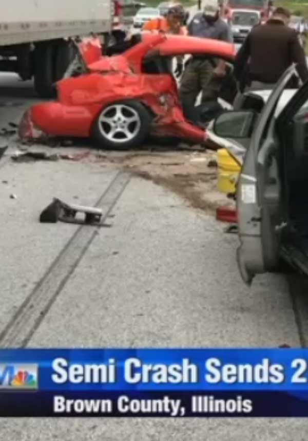 WGEM photo of the Blaesing Car Crash