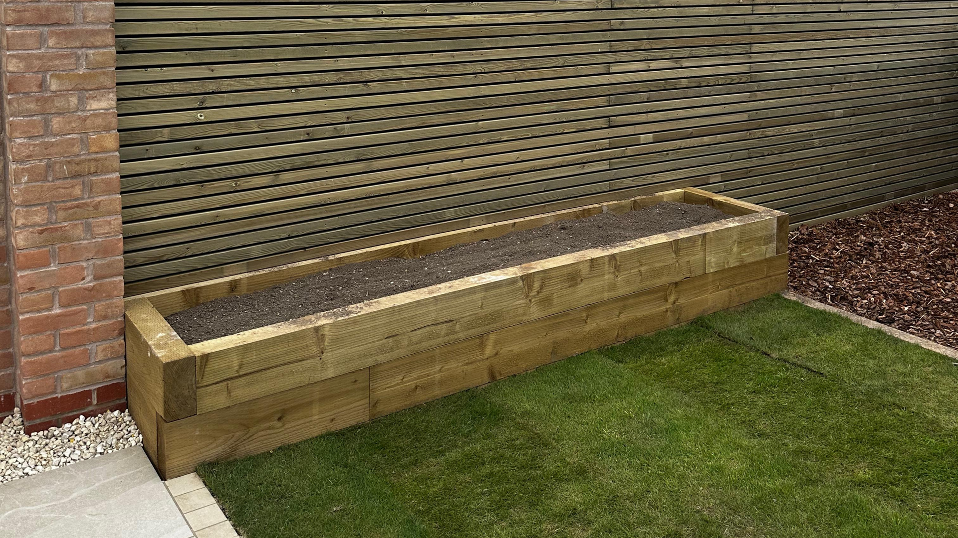 The Best Sleeper Beds and Planter Design and Installation In The UK | F&B Landscaping and Groundworks LTD