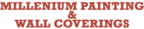 "Millenium Painting & Wall Coverings" in brown text.