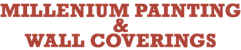 "Millenium Painting & Wall Coverings" in brown text.