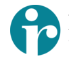 A white letter i in a blue circle on a white background.