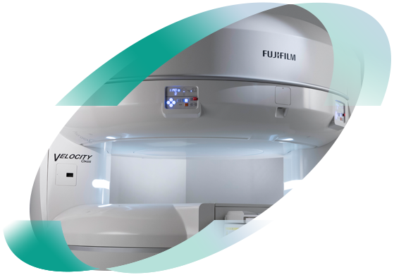 A picture of a fujifilm mri machine