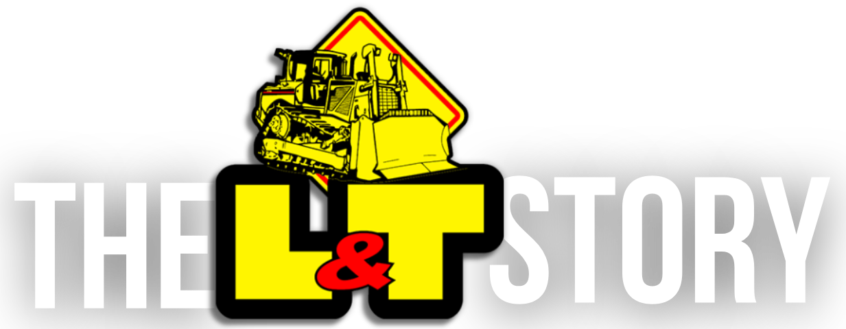 A logo for a company called the lt & t story