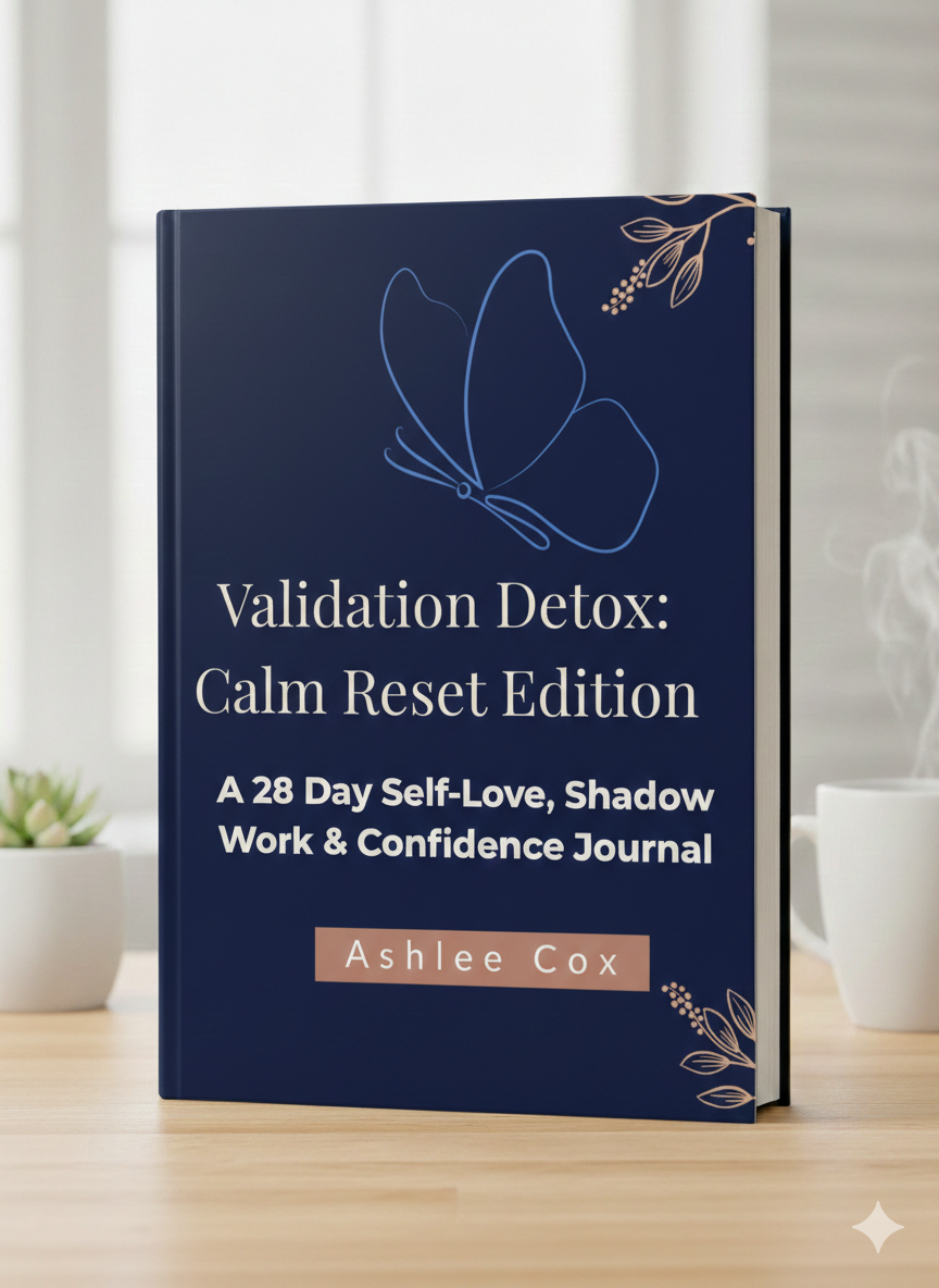 Validation Detox Journal guided self reflection journal for breaking people pleasing patterns. The Calm Edition