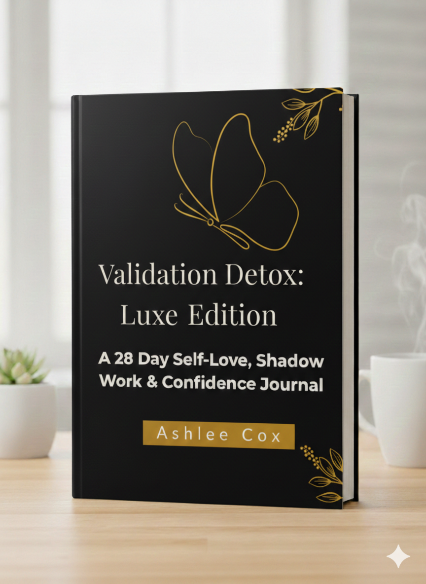 Validation Detox Journal guided self reflection journal for breaking people pleasing patterns. The Luxe Edition
