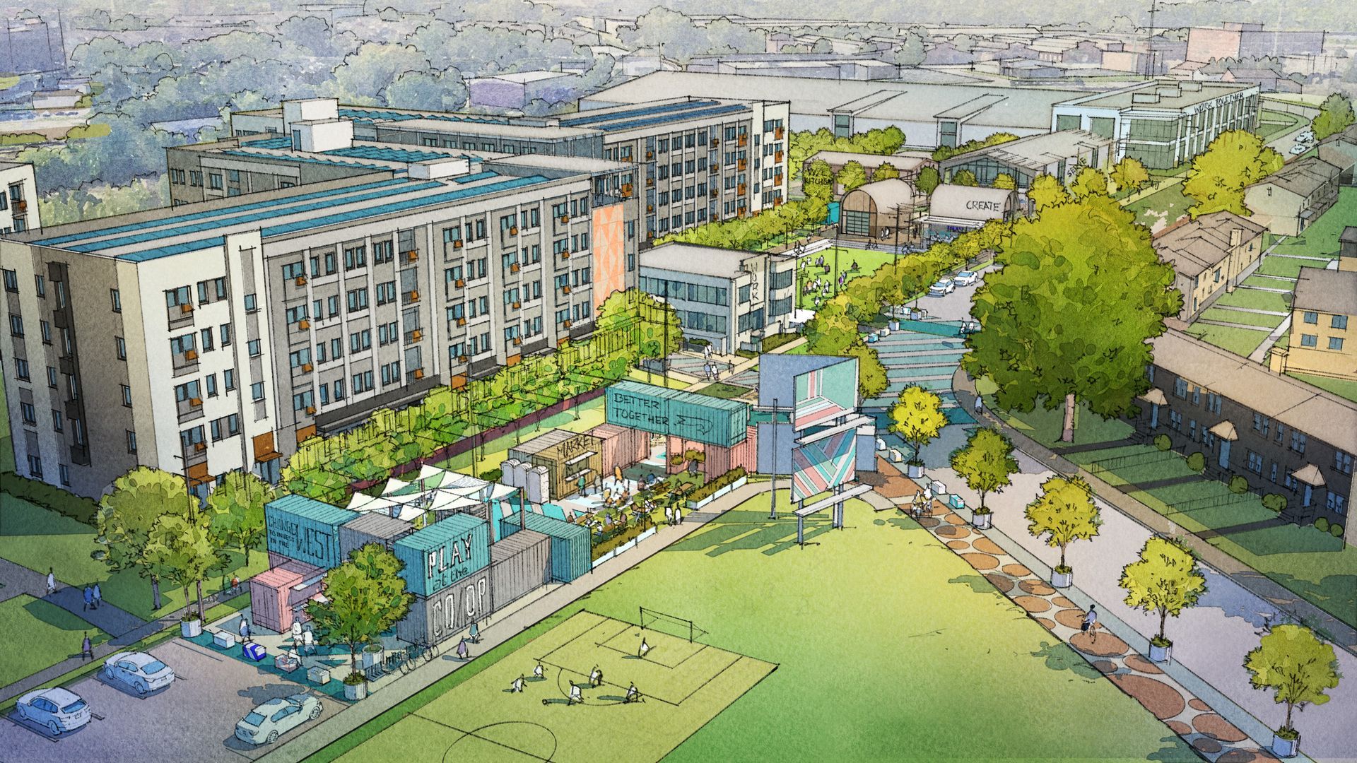 beechmont neighborhood grafitti art in Louisville, KY