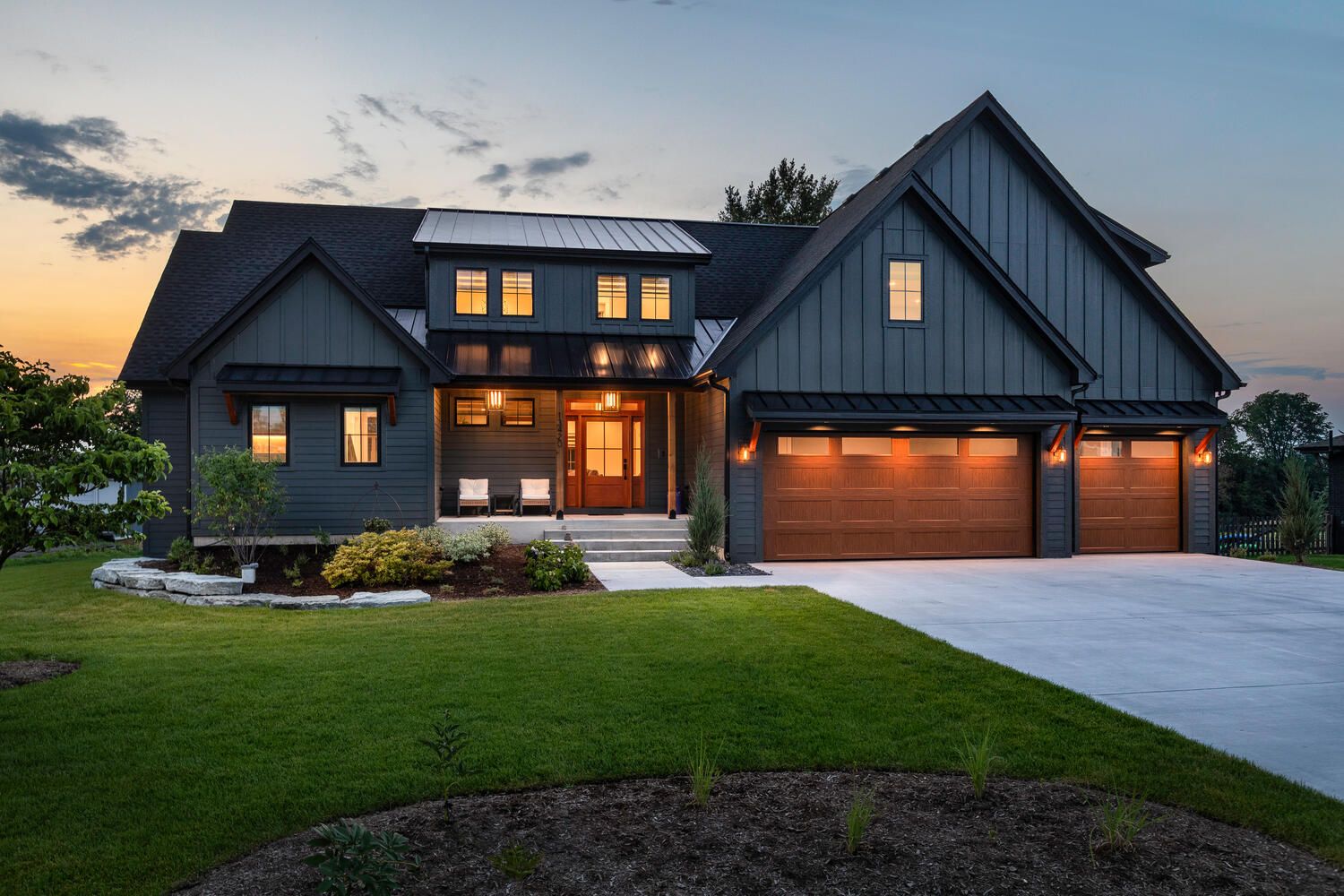 Custom home in Plainfield, Illinois. Chicago western suburbs custom homes in Hinsdale, Elmhurst, Naperville, Wheaton.