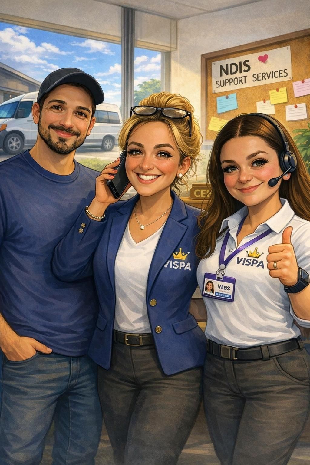 Tattooed hand clasps a lighter-skinned arm, close-up, against a plain background.