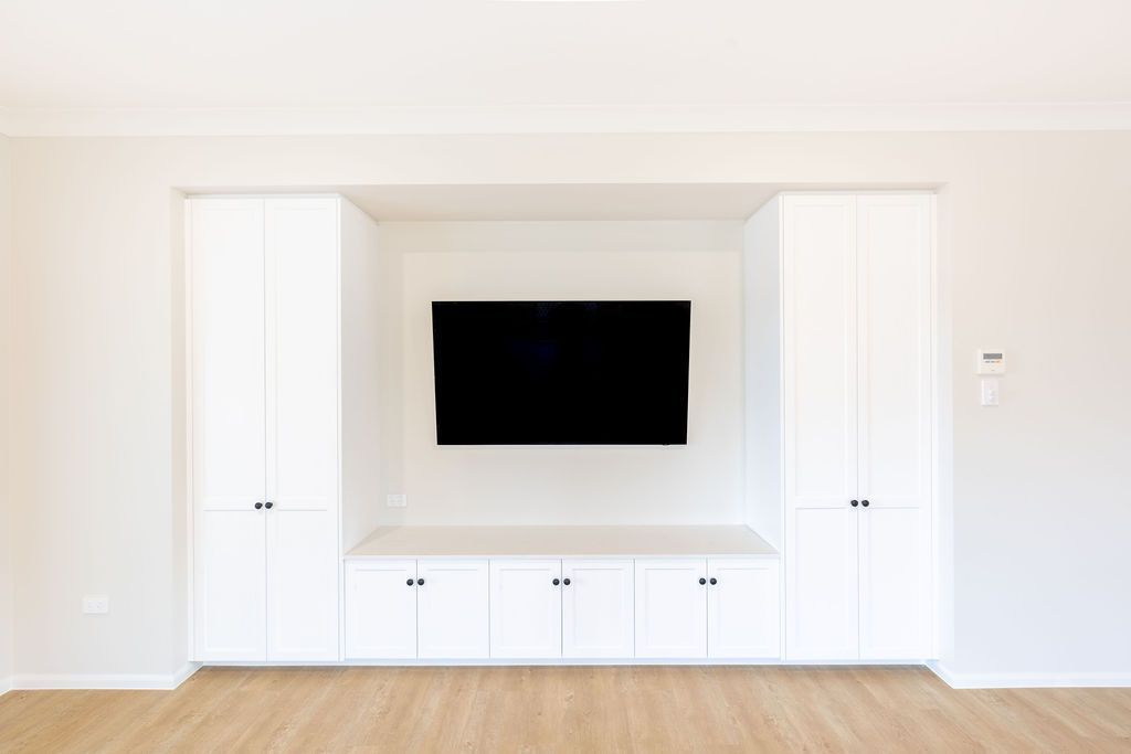 Wall Mounted Television — Builders in Yeppoon, QLD