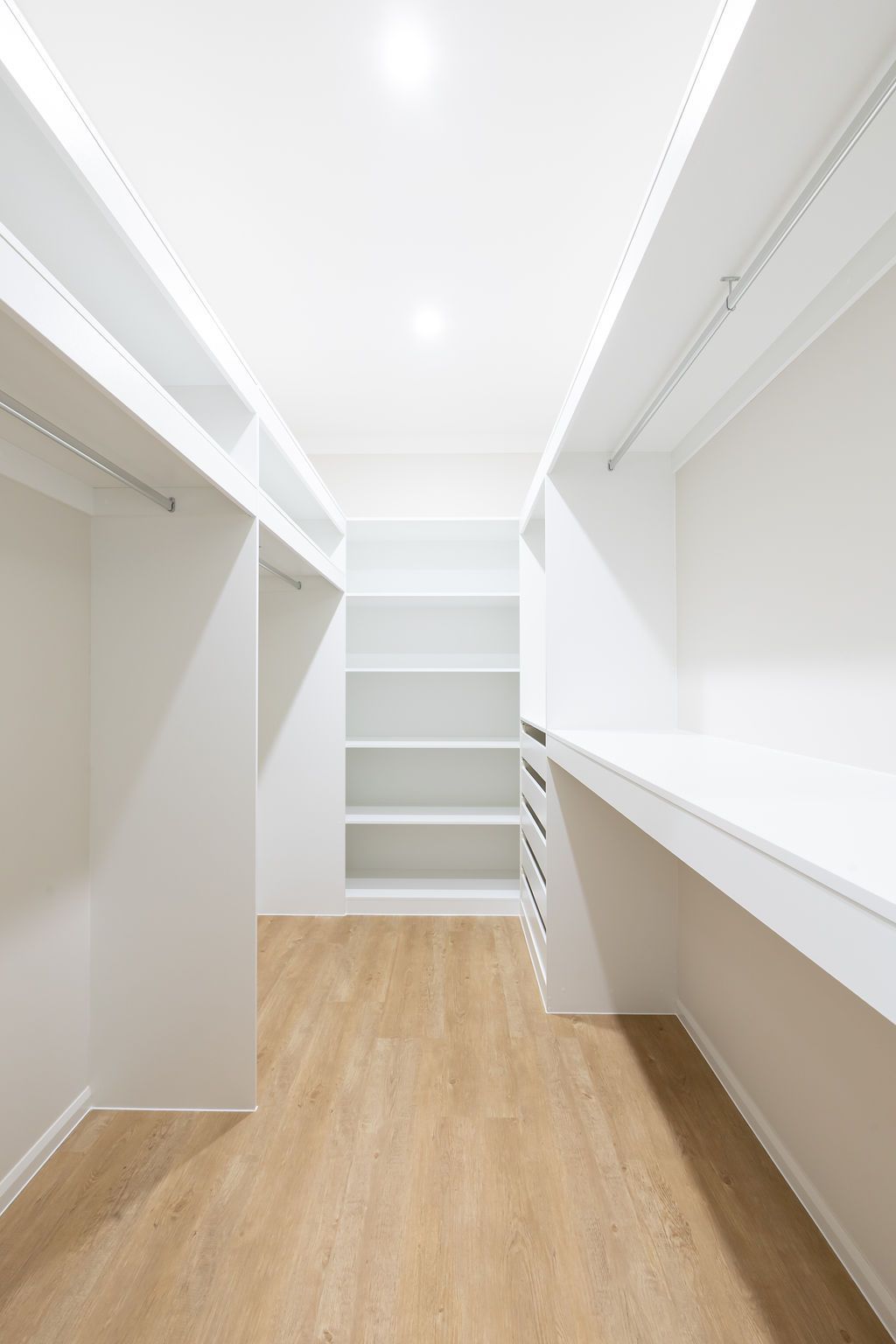 Empty Walk-in Closet — Builders in Yeppoon, QLD