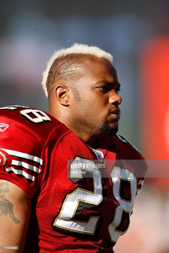 Keith Lewis #28 49ers Safety Mohawk