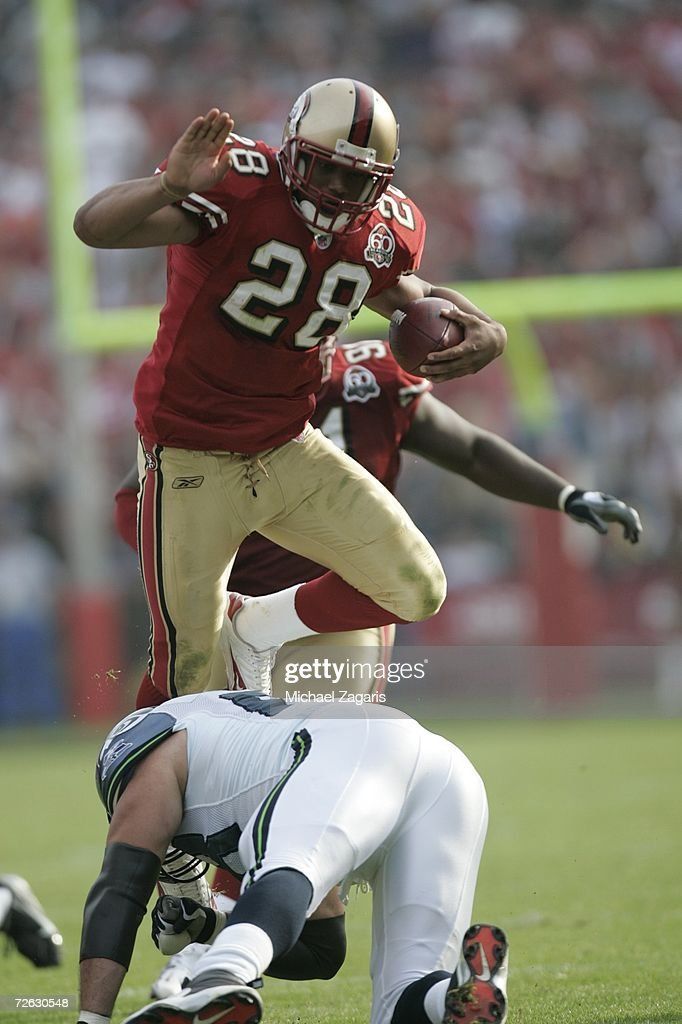 Keith Lewis #28 49ers Safety Interception