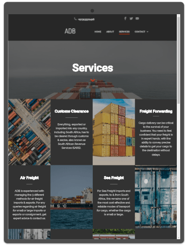 Portfolio Website Design for ADB McGregor | 3 Wise Ladies