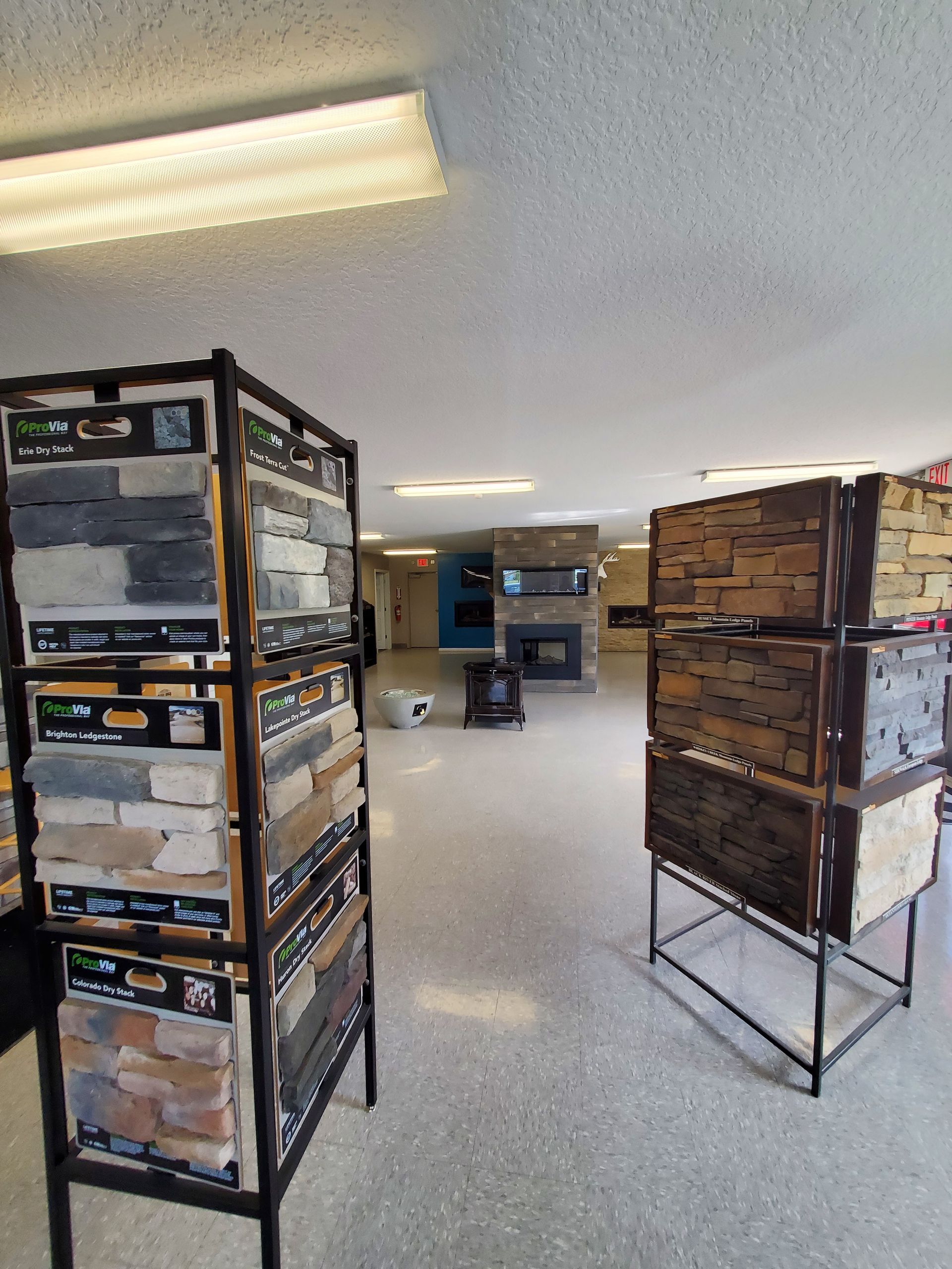 Room with a lot of Shelves filled with Bricks – Defiance, OH – Rath Builders Supply, Inc.