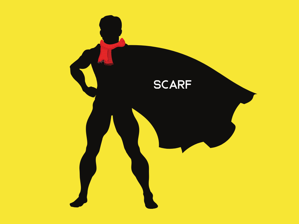 Superhero with a SCARF