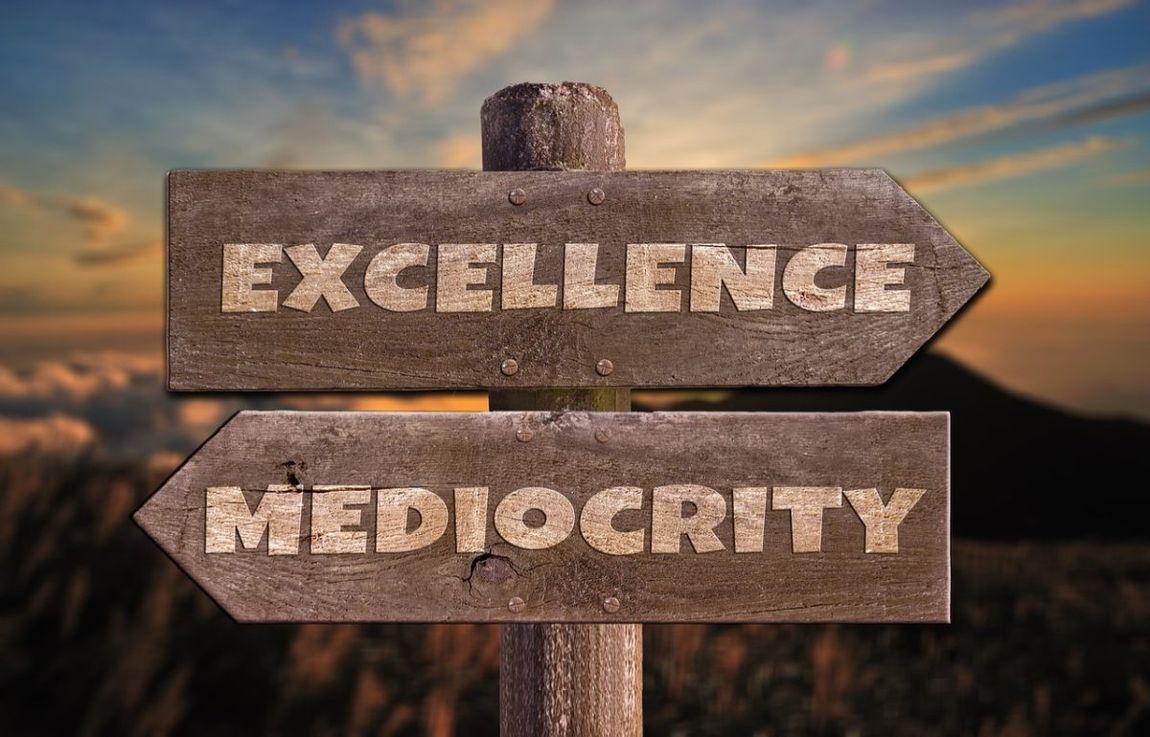 Acceder al post Cuatro ideas para esquivar la mediocridad, de Amalio Rey. Mediocridad. Excelencia. Management.