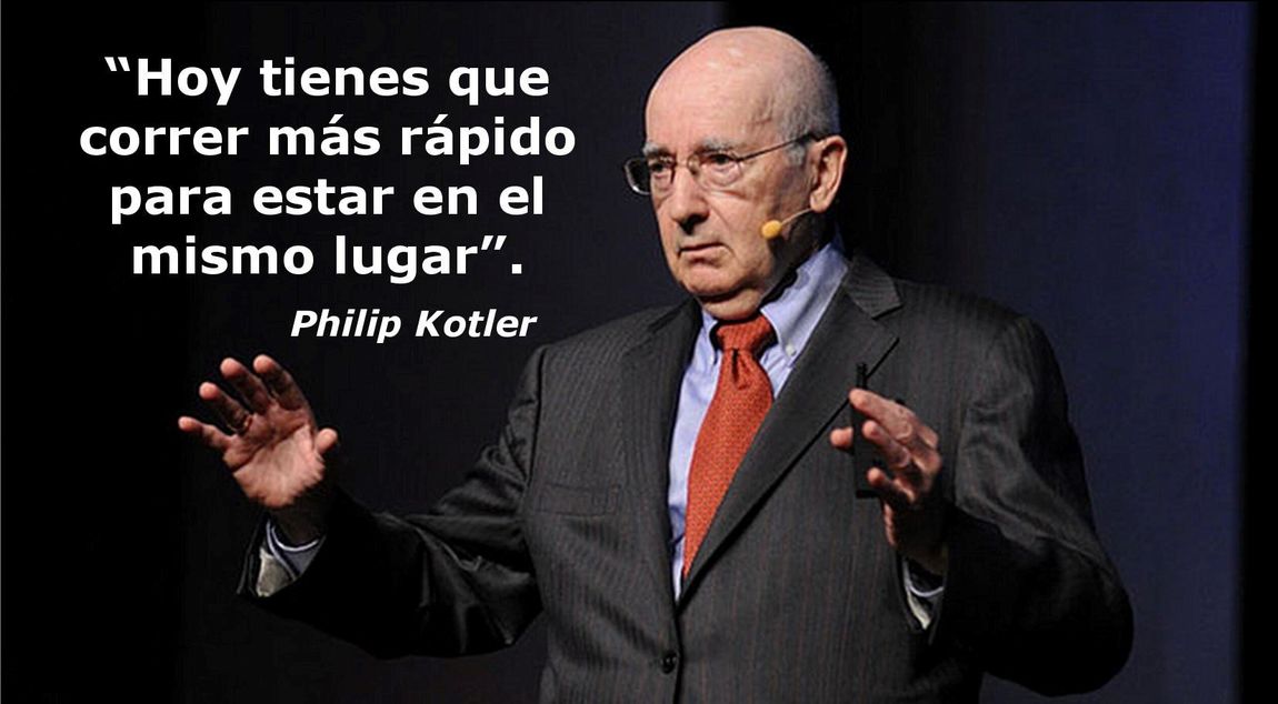 Click para Contactar Philip Kotler. Marketing y Estrategia Empresarial.