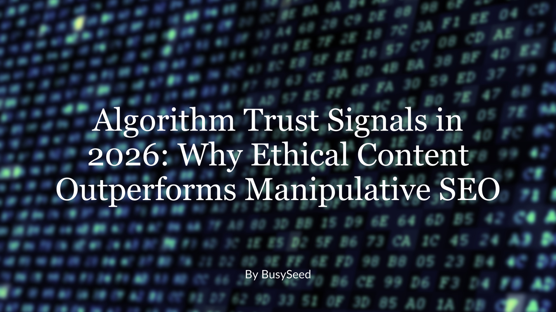 Title slide with text 