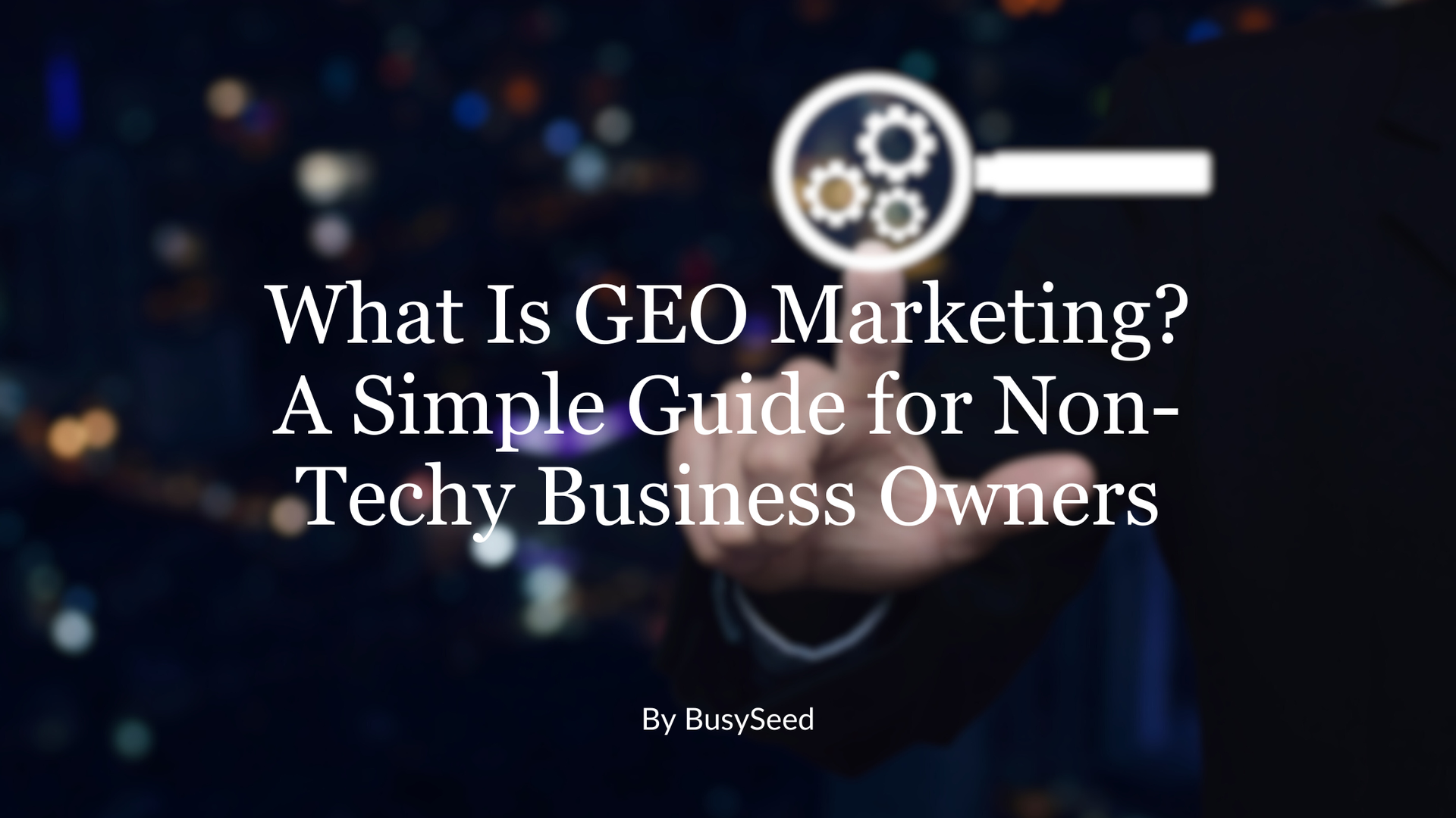 Dark image with text 