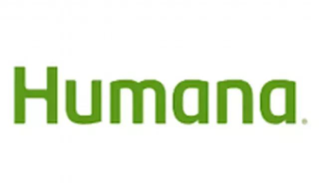 A green humana logo on a white background