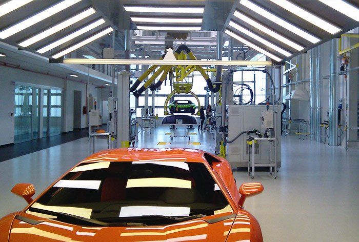 Protoshop Lamborghini innen
