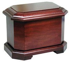 traditional cremation urn blue ridge