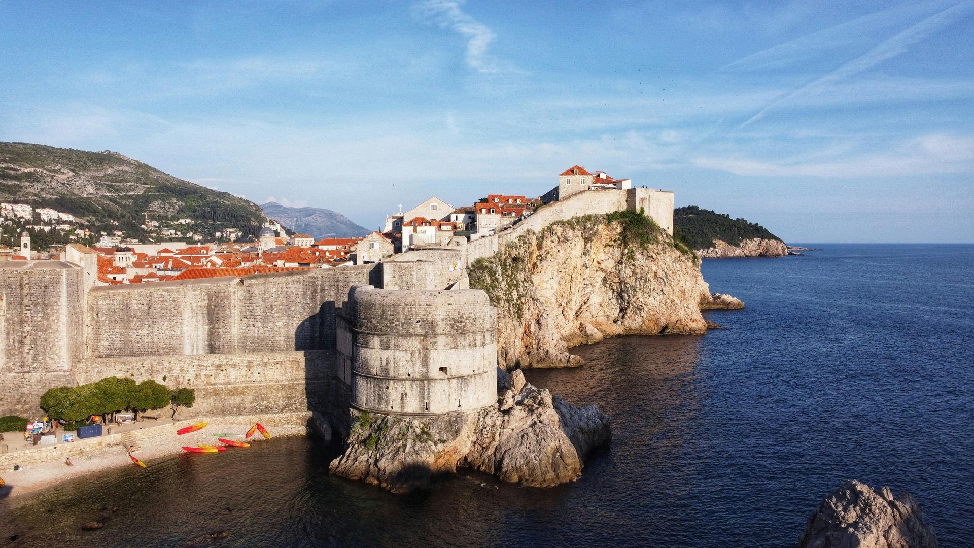 city walls dubrovnik