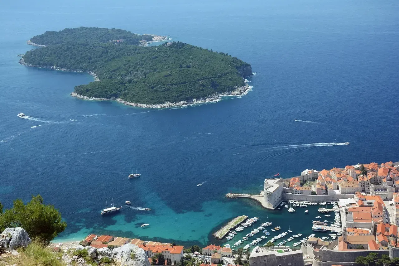 dubrovnik boat tours, lokrum