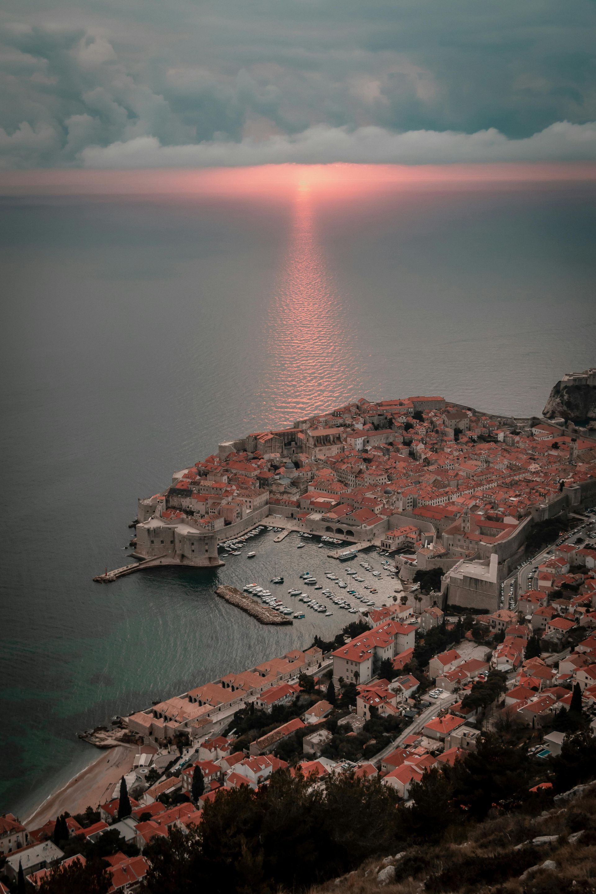 dubrovnik sunset