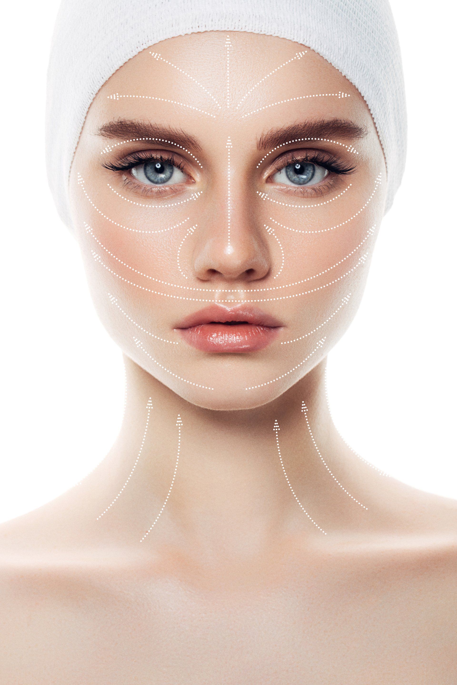 Woman Getting A Botox Injection On Her Face - Knoxville, TN - Dr. Joseph T. Chun, MD, FACS