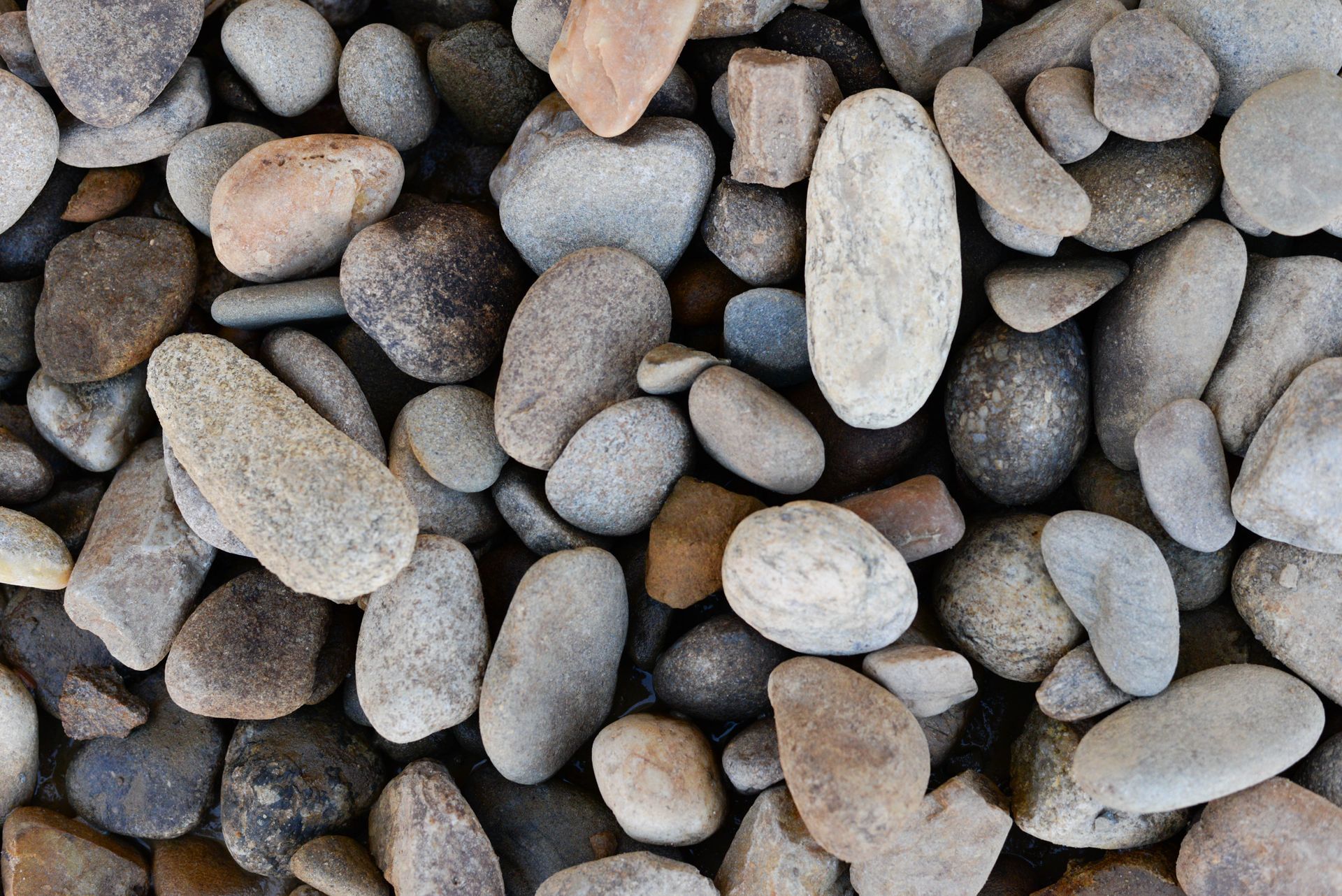 A pile of rocks sitting on top of each other on a table.