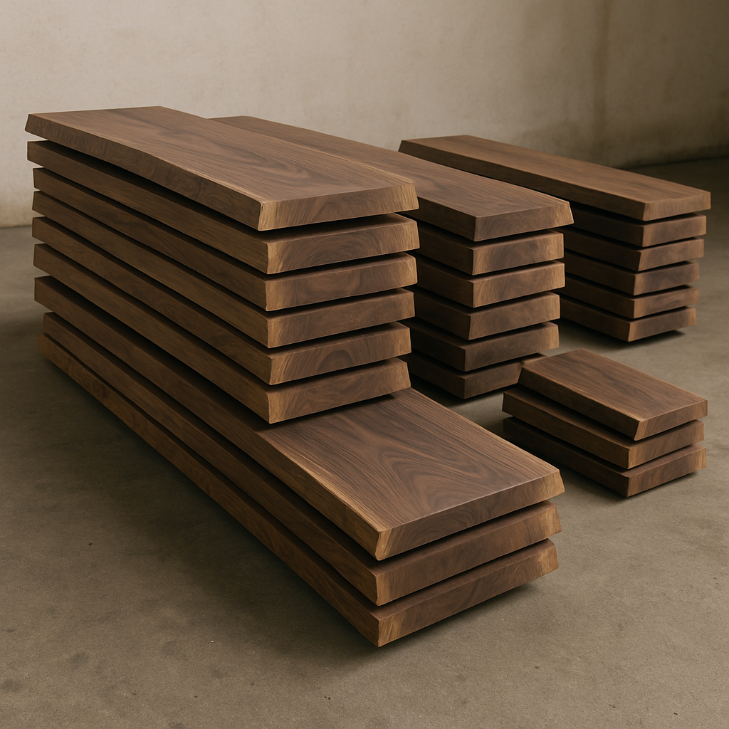 A bunch of wood stacked on top of each other