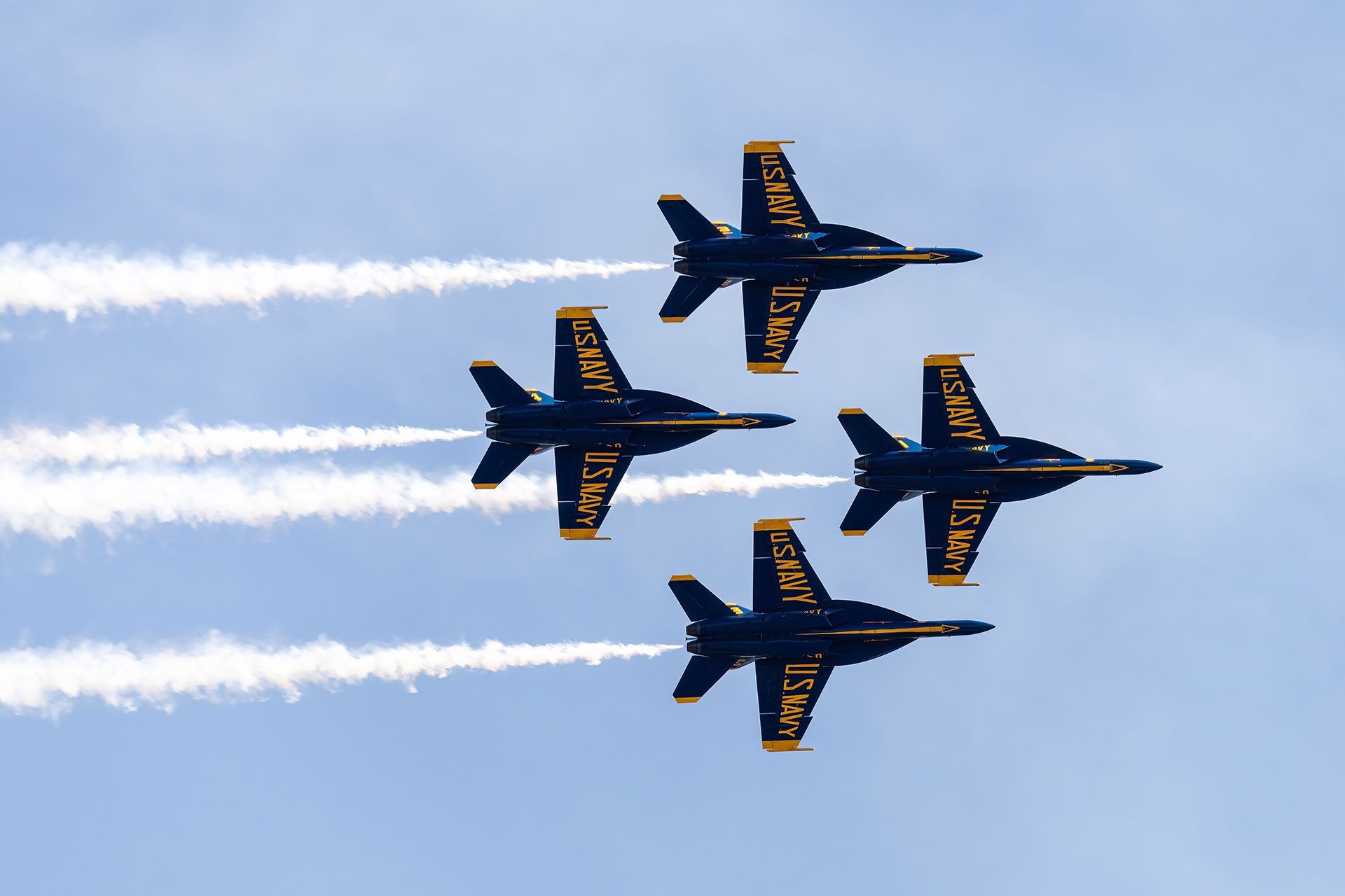 Blue Angels Navy Planes In Flight