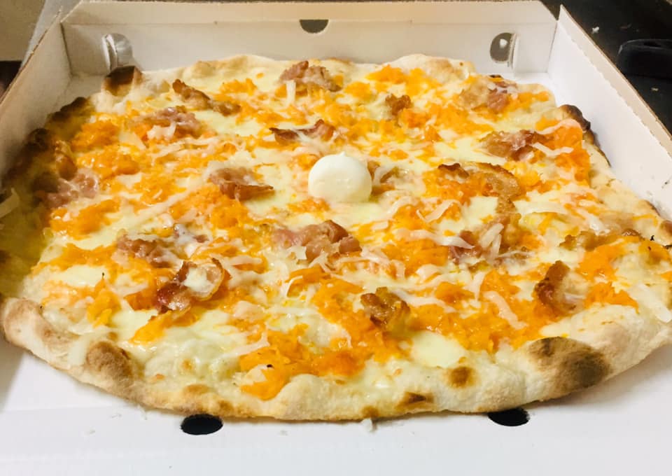 pizza con zucca